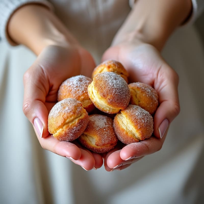 Financier à la pistache