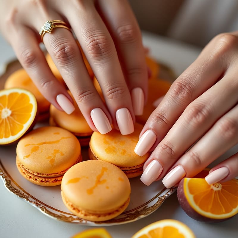 Financier à la pistache