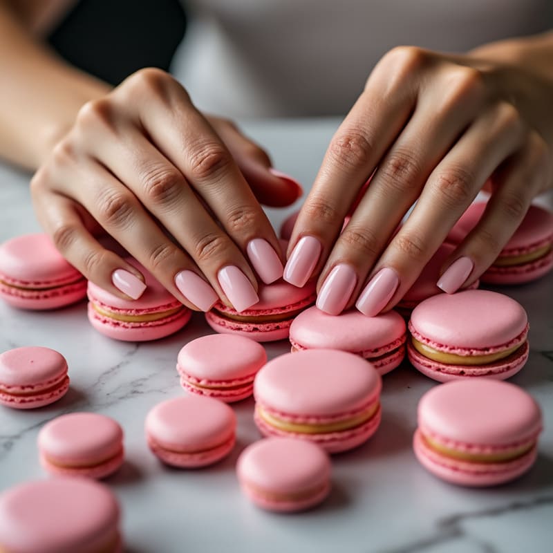 Financier à la pistache