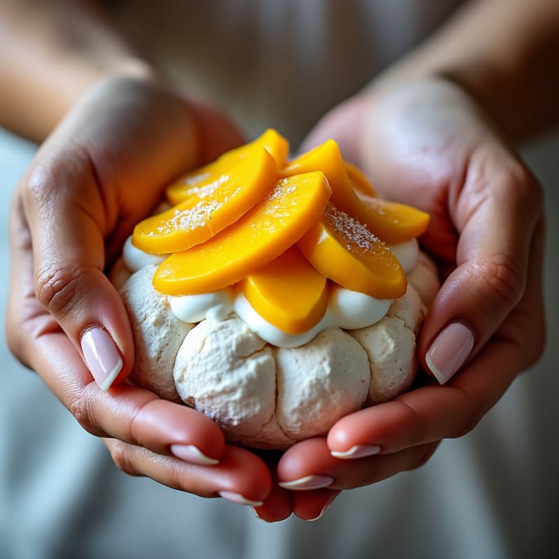 Financier à la pistache